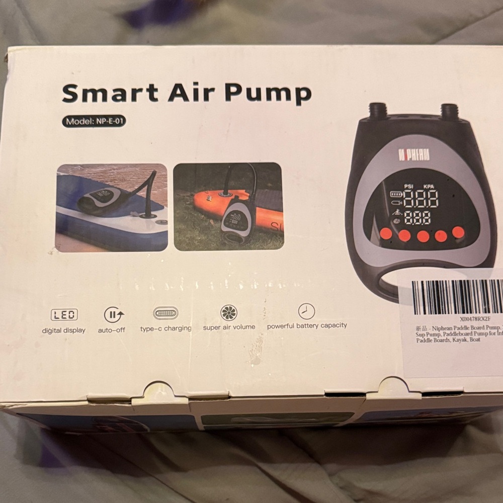 Niphean Smart Air Pump with Digital Display